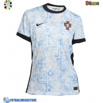 Fotballdrakt Dame Portugal Bortedrakt EM 2024 Kortermet